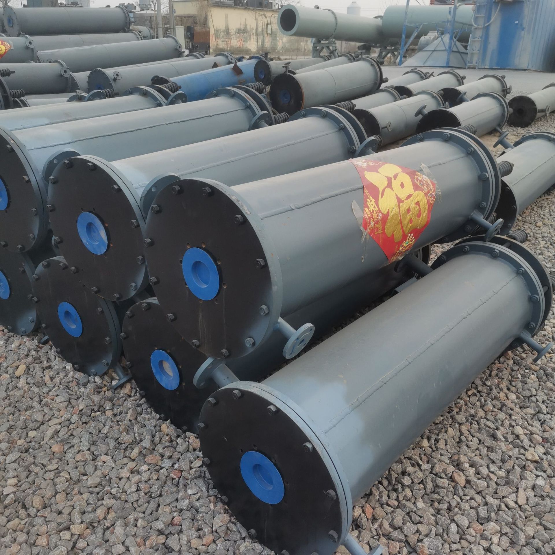 鑫昌九成新50平方石墨耐酸碱耐腐蚀高效冷凝器