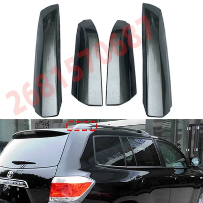 cover plate, rubber plug – Roof rack - passenger-side-right-front-is-shiny-black-no-need-to-drill-holes
