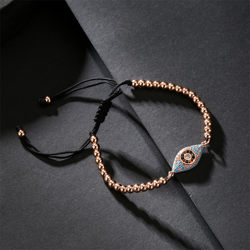 Fashion Eye Copper Bracelets Plating Zircon Copper Bracelets display picture 8