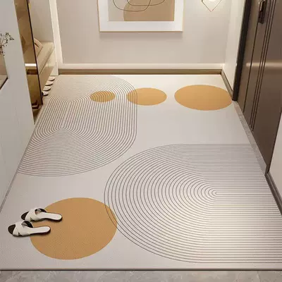Light Luxury Style Soft Diatom Mud Floor Mat for Entrance Door, Home Entrance, Cuttable, Water-Absorbent, Quick-Drying, Stain-Resistant, Non-Slip Mat (Avtomobil döşəmə paspasları) - an-yin-customized-size-non-refundable-and-non-exchangeable