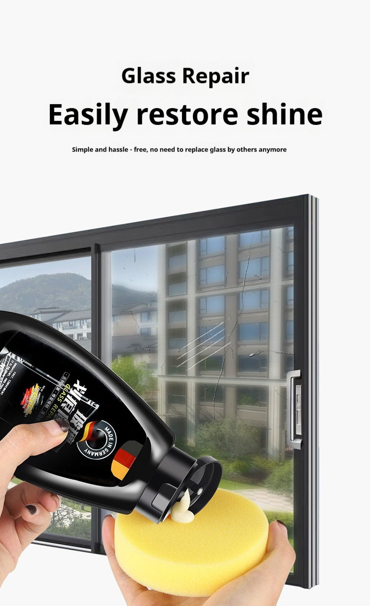 Cross-Border Special Supply of Glass Scratch Removal Polish for Home Countertops, Doors, Windows, Car Windows, and Windshields