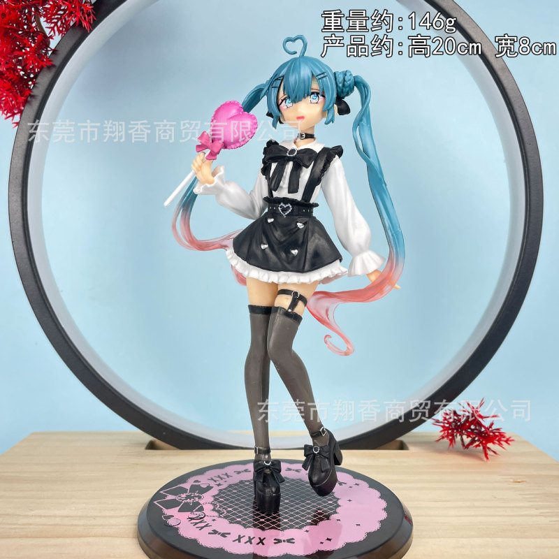 包邮灰姑娘初音手办睡美人长发洛天依公主水手服摆件批发代发|undefined