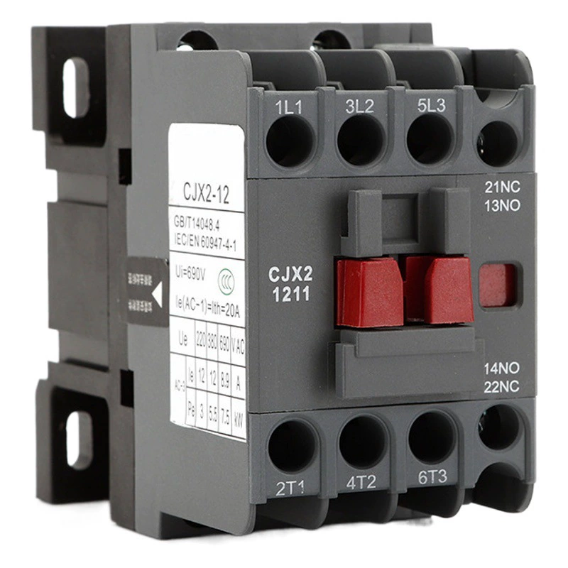 Контактор переменного тока CJX2-1210 1211 1201 серебряный контакт 220V380V36V24V однофазный трехфазный