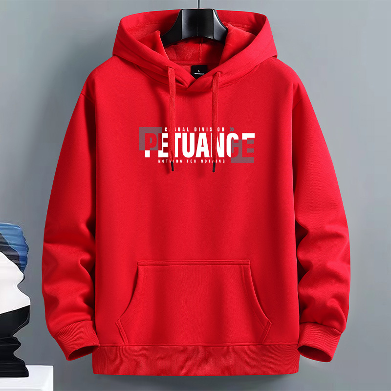 레드 [후드 스셔츠 플러스 벨벳] A740