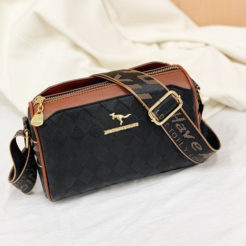 Spring and Autumn New Single Shoulder Bag Crossbody PU Herringbone Korean Style Quality Influencer Fast Shipping Women's Bag Wholesale Direct Sale