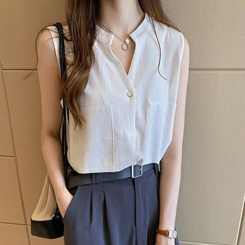 Women's Summer New Casual Long-Sleeve Blouse, Stylish Korean Version T-Shirt, Loose Top for Outerwear
