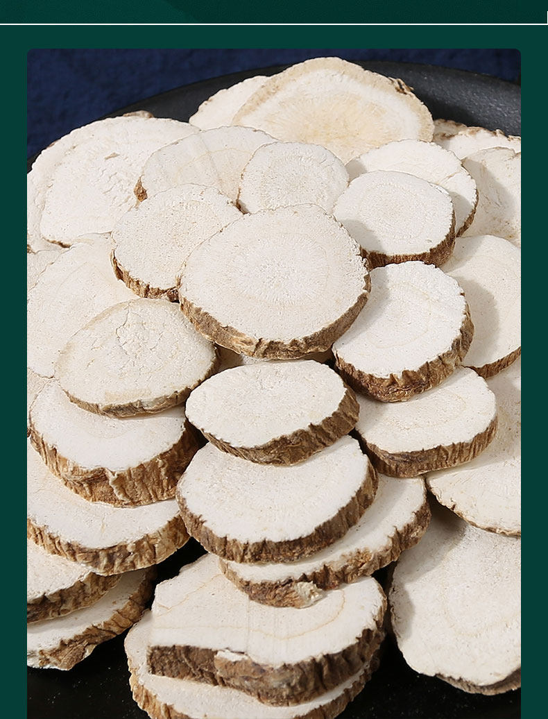 Dried Angelica Dahurica Slices Bai Zhi 500g Bulk Chinese Herb for Cooking and Decoction in use