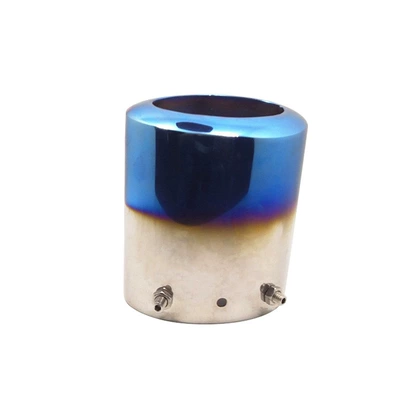 exhaust pipe Blue Silver, Car muffler