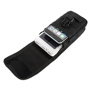 Outdoor Sports Double Layer Mobile Phone Bag Card Bag Molle Accessory Hanging Bag Camouflage Multifunctional Running Waist Bag