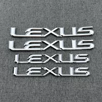 Подходит для нового Lexus LEXUS, логотип автомобиля, задний багажник, модифицированный логотип автомобиля, задняя наклейка с буквами автомобиля