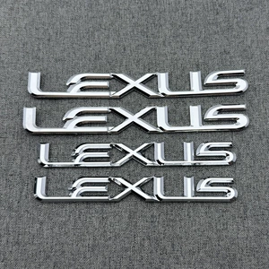 Yeni Lexus Arxa Baqaj Loqosu Modifikasiya Quyruq Loqosu Arxa Hərf Stiker