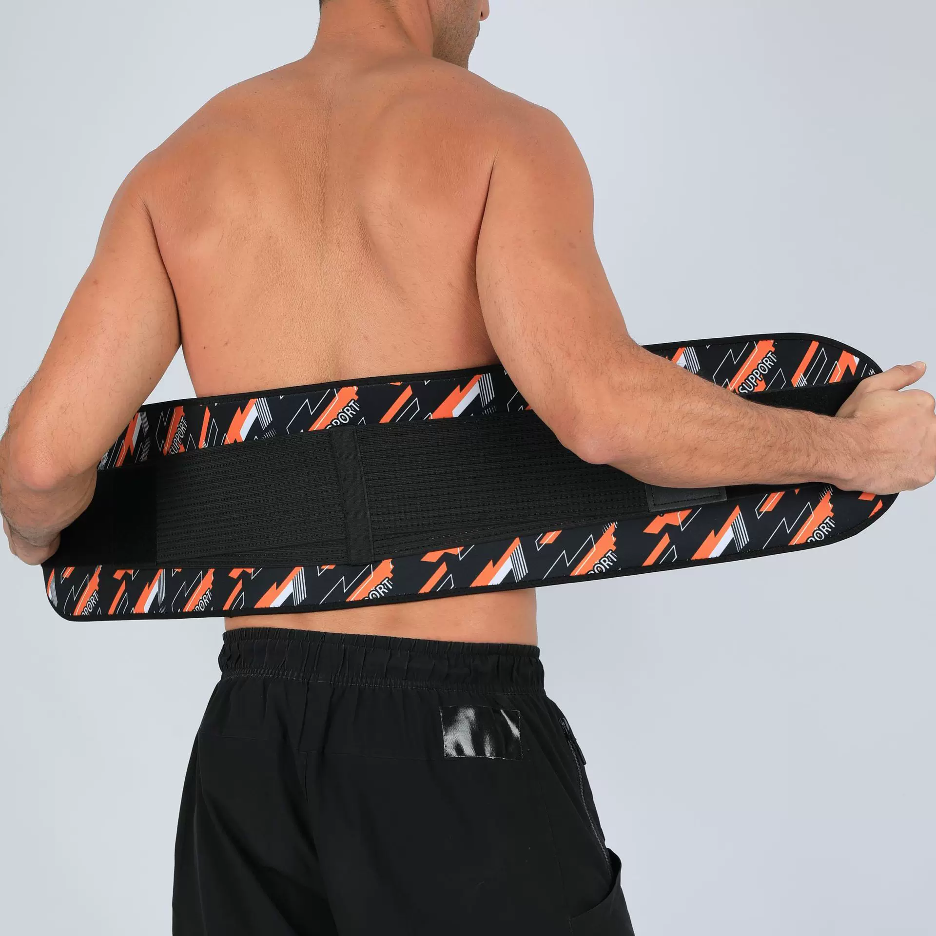 收腹护腰透气支撑保护腰间盘突出束腰带男女健身举重深蹲硬拉腰围