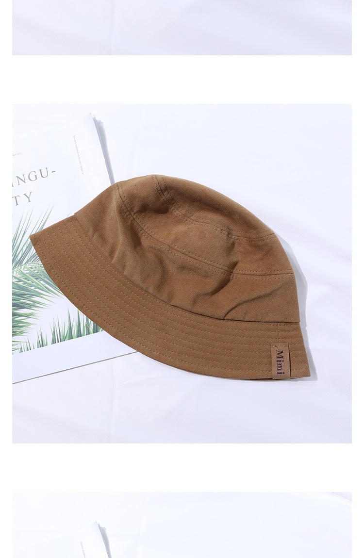 Solid Color Fisherman Hat NSKJM104129