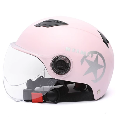 Motosiklet kaskı (dəbilqə): helmet men's and women's four