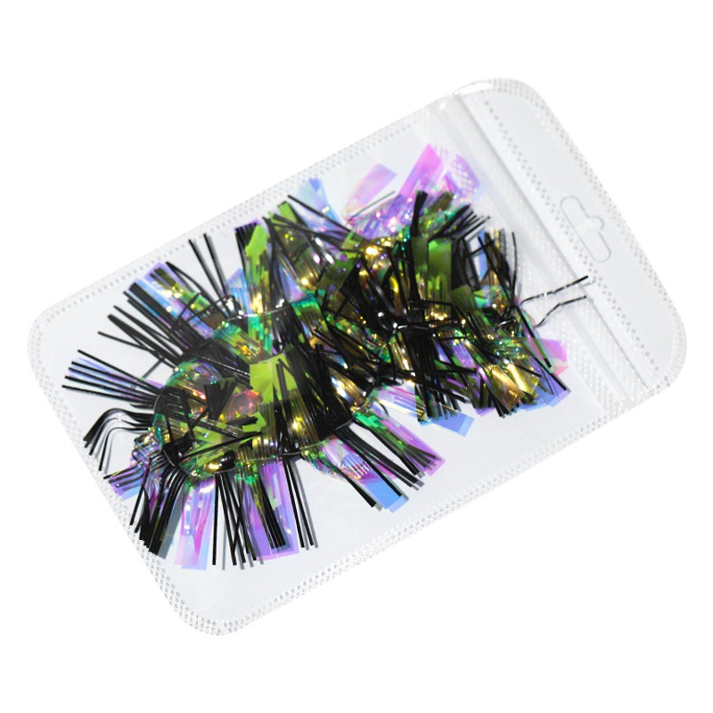 Nuevo arte de uñas Aurora celofán espejo mágico de color de cristal etiqueta engomada de uñas Aurora tira de vidrio de color mágico papel