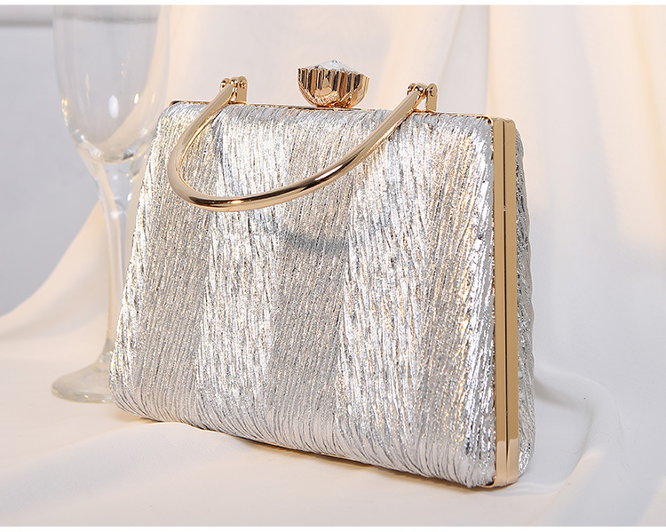 Women's Backpack Backpack Solid Color Pattern All Seasons Season Silver Black Gold Pu Leather Solid Color Square Evening Bags