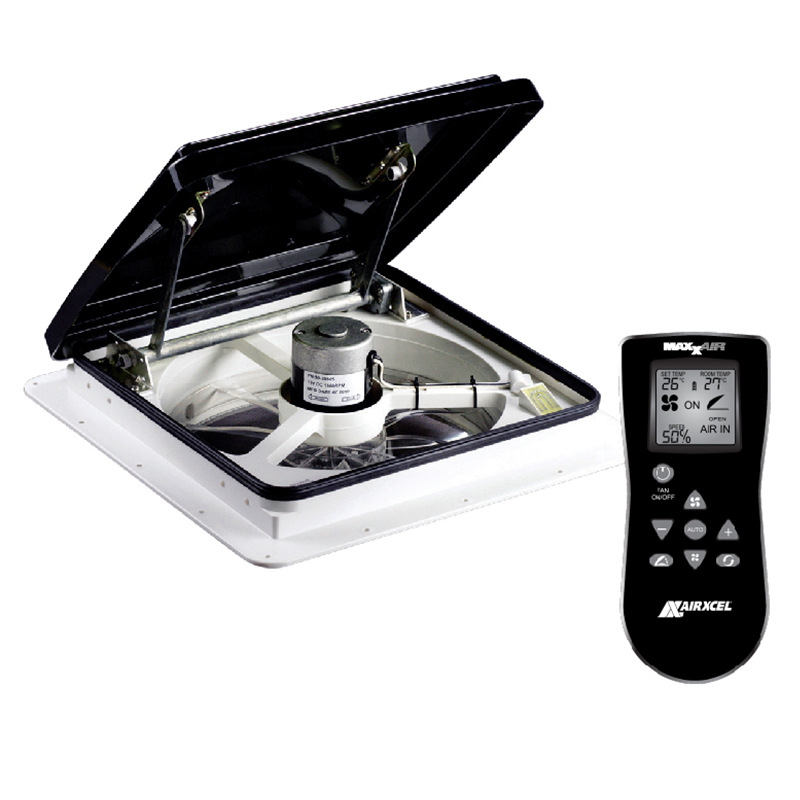 适用Max房车10档恒温换气扇 天窗雨天通风窗美国MAXAIR带