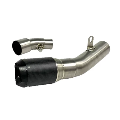 without modification, Motorcycle exhaust pipe