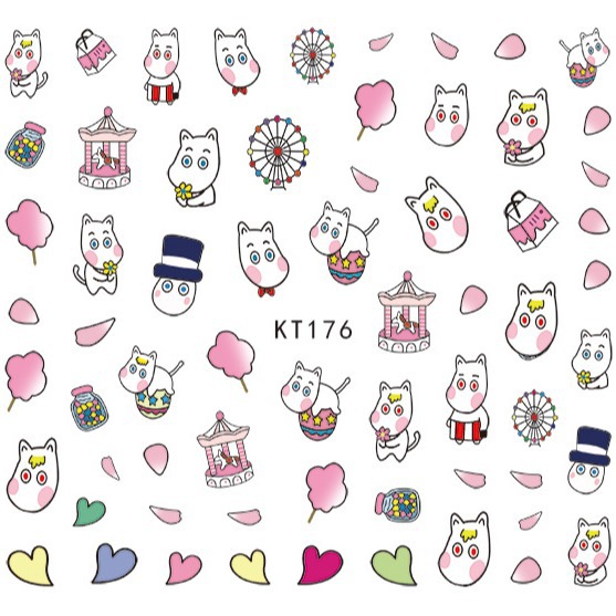 Kids nail stickers