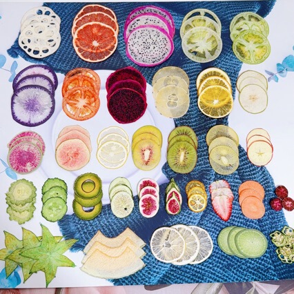 Real Fruit Strawberry Orange Slice Specimen Handmade Embossing Teaching Display Creative Handmade Glue Dried Flower Material