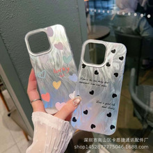 reno12闪粉羽纱卡通适用A2X 网红IMD手机壳亚克力一体保护套批发