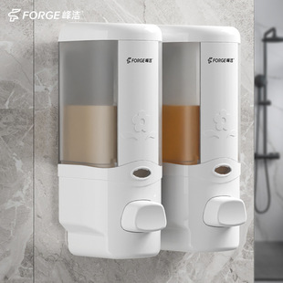 Fengjie Hand Sanitizer Wall-Mounted Household Manual Press Hotel Wall-Mounted Soap Dispenser Shampoo Shower Gel Box