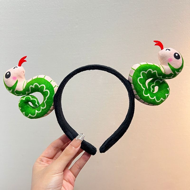 Serpiente verde de dos cabezas