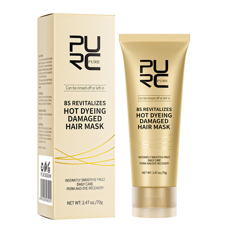 PURC Hair mask, revitalizing conditioner anti-dryness, ointment, adds volume 5