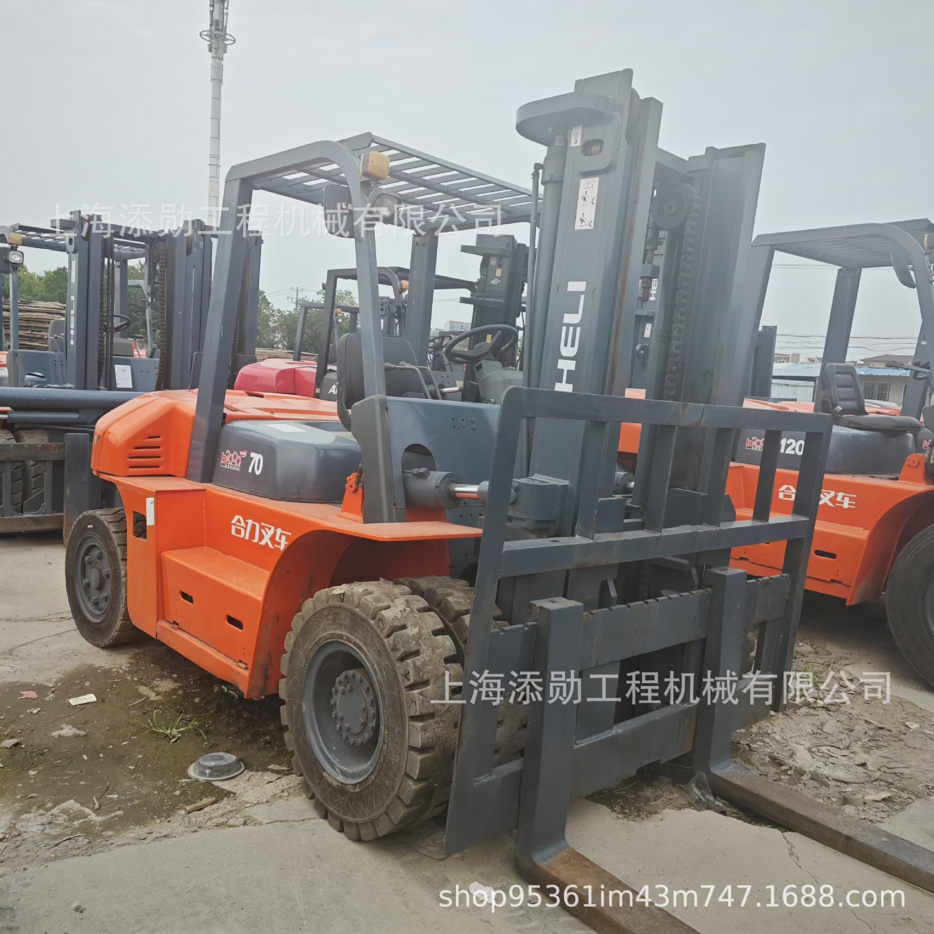 批发零售合力二手叉车，合力K70叉车，合力7吨叉车，合力CPCD70