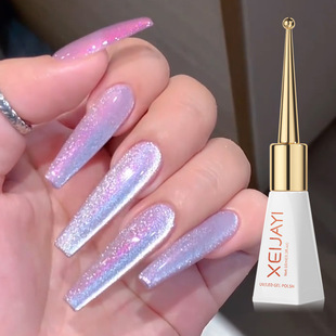 Rosemary Cat's Eye Nail Polish Net Popular 2023 New Autumn and Winter All-match Phototherapy Glue for Nail Art Shop