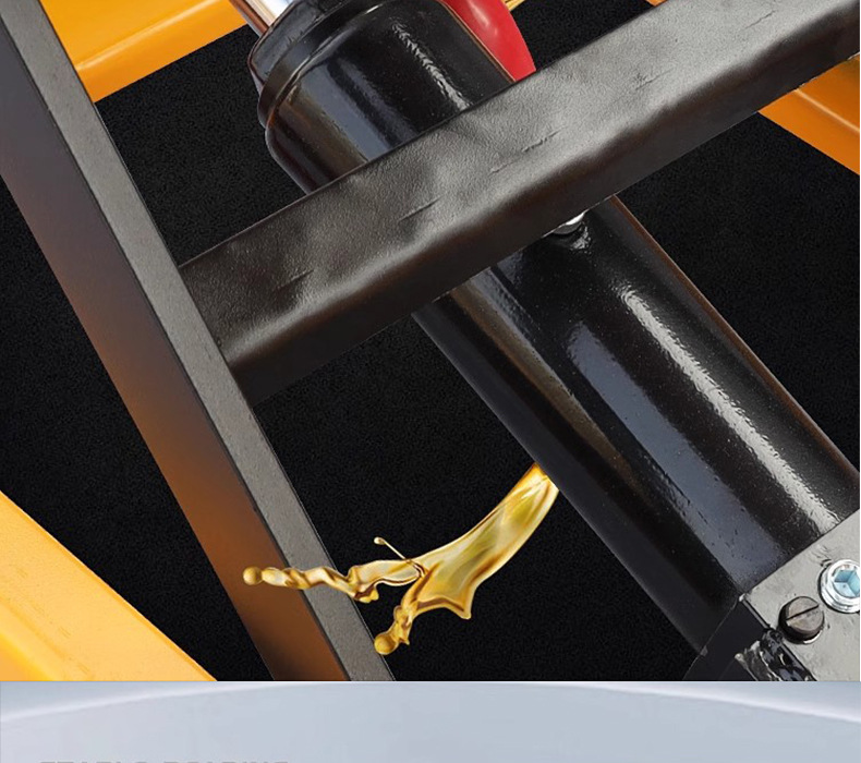 Manual hydraulic lift platform cart, small lift flatbed cart, electric loading and unloading cart, mobile scissor-type platform