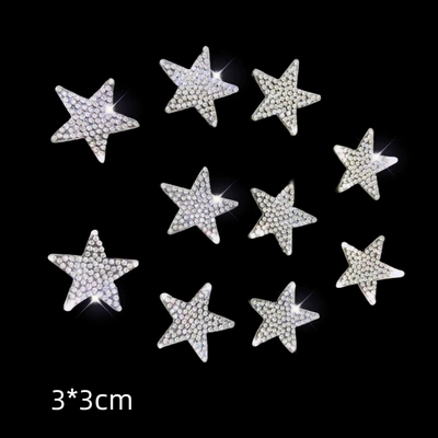 [Cross-border Hot Sale] Personalized Crystal Car Body sticker - crystal-little-stars-pack-of-10