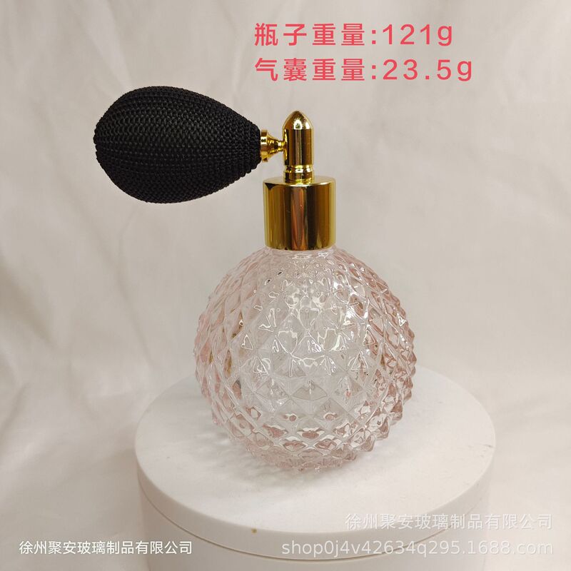 スポットファッション50ml 100ml高級レトロなエアバッグ香水瓶スプレーボトル車載香水空瓶ジャガーボトル|undefined