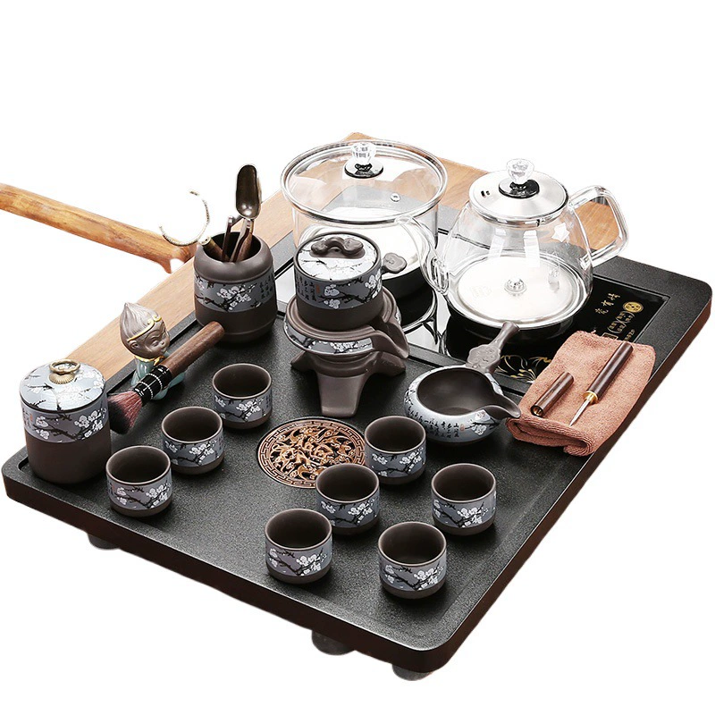 Small teapot, automatic tea set for home use for living room, fully automatic