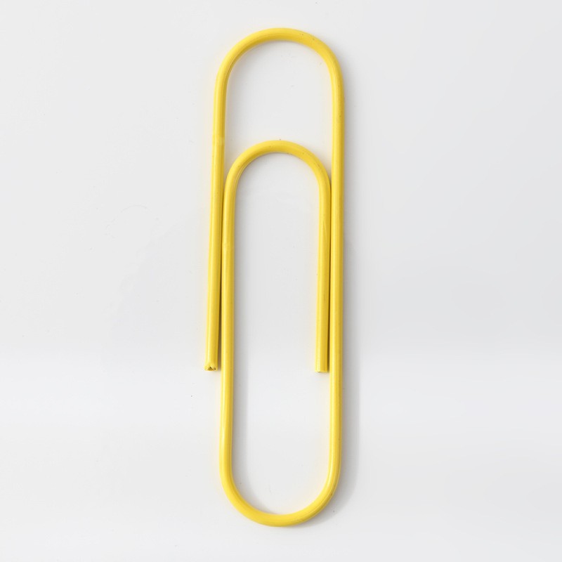 Back-shaped Bookmark Clip (Shuangyu) 50 mm, plastic, multicolor pack