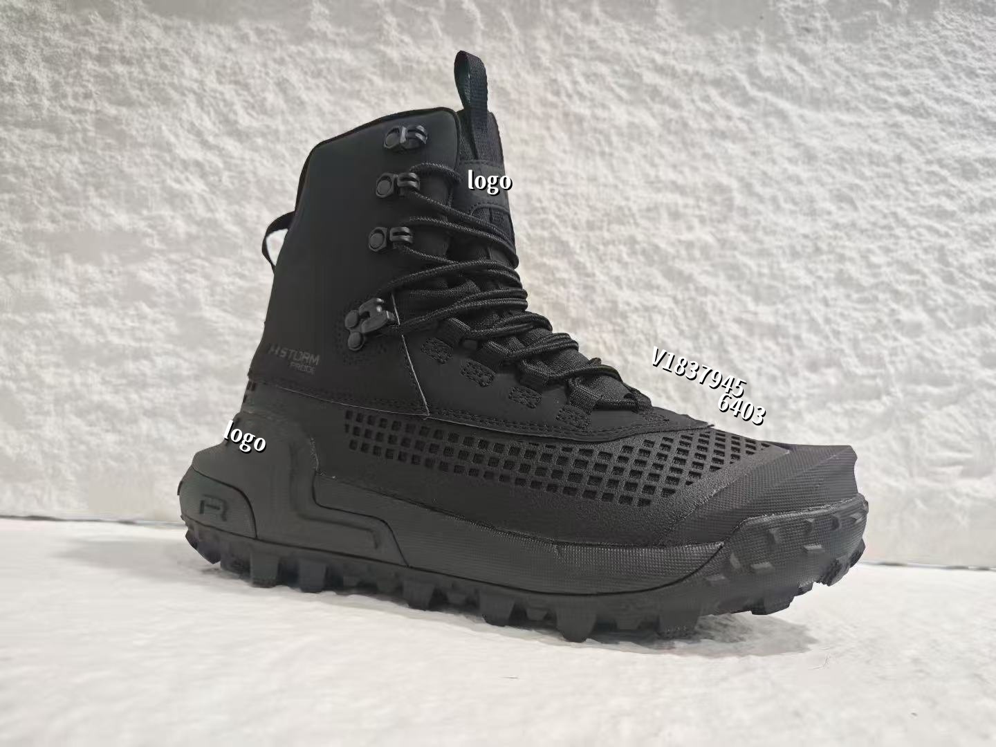 2025 nuevo hombre al aire libre caminando botas impermeables UA amortiguación desgaste antideslizante botas de caza zapatos papá