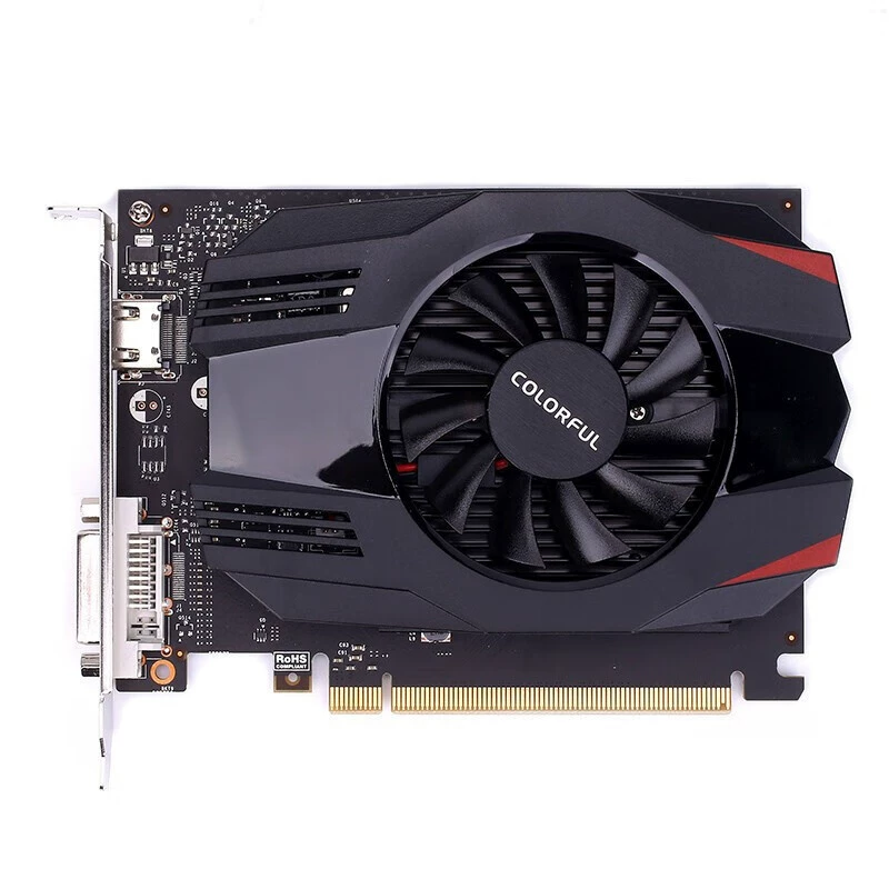 Цветной GT1030 Gold Edition 2GD4 V7 настольный компьютер офисная независимая графическая карта подходит для входного уровня