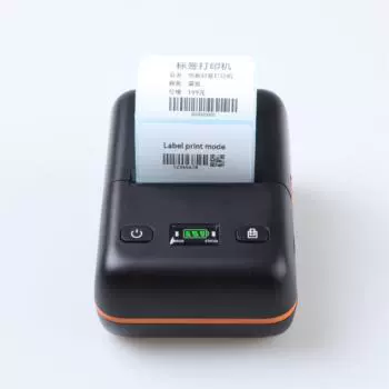Ручной принтер, наклейка с именем для коммерческого использования, bluetooth