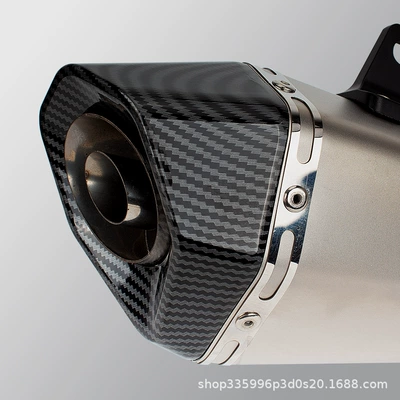 Motorcycle exhaust pipe – Cone Hexagonal Tail Section