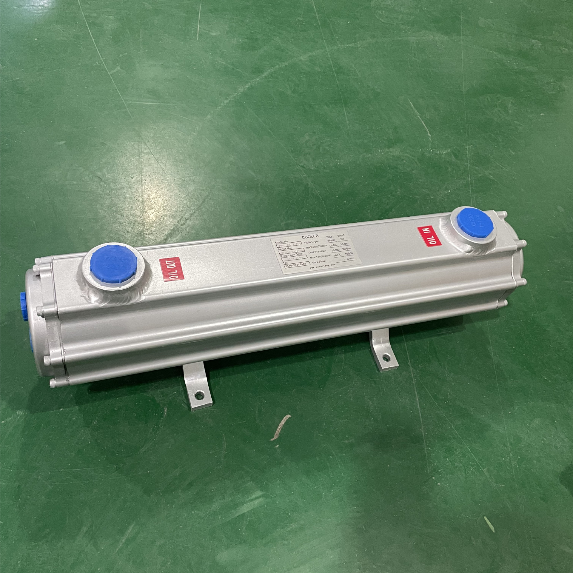 OLEAR 水冷式油冷却器OST-S6-4-400 减速机冷却器 无锡微丰销售