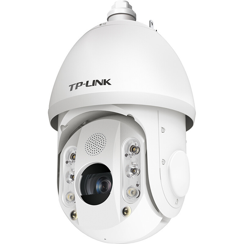 普联（TP-LINK) 20倍变焦 人脸抓拍 800万红外警戒高速球机  