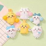 卡通吉伊兔子猫咪卡哇 diy奶油胶手机壳钥匙扣发绳手链 树脂配件