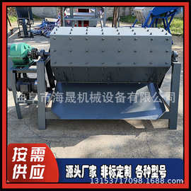 大理石光饰机图片 加工石头倒角干磨机 铁件六角滚筒抛光机