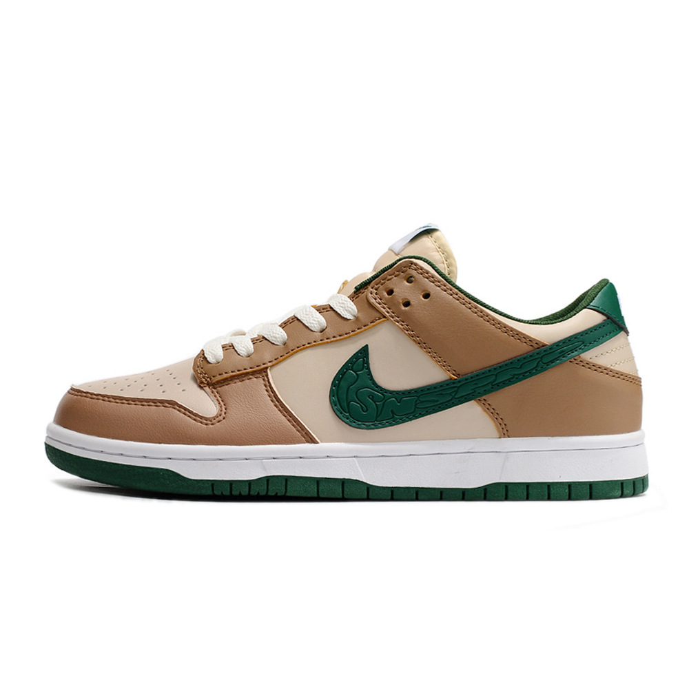 Naik oficial dunk sb Green Apple Low-top AJ1 Air Force One AF Putian Shoes Zapatos para hombres y mujeres Deportes para estudiantes Pure Original