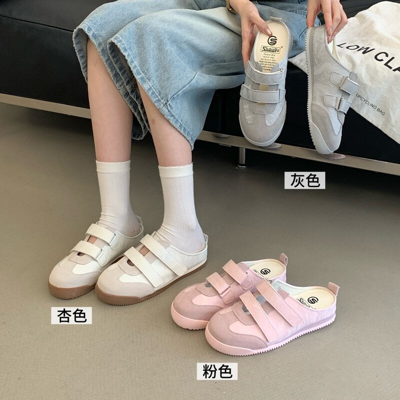 Stylish and Unique Velcro Thick-Soled Birkenstock Shoes for Women, 2026 New Model, Slip-On Versatile Half-Slipper for Outdoor Wear Stylish and Unique Velcro Thick-Soled Birkenstock Shoes for Women, 2026 New Model, Slip-On Versatile Half-Slipper for Outdoor Wear