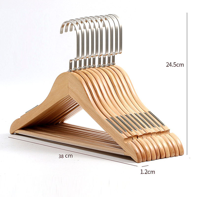 P66 단풍나무 1급 치아 접착제(로그 색상) 플랫 후크 38CM
