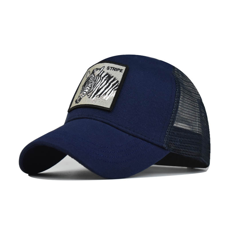 Embroidered Animal Cotton Net Cap Women's Baseball Cap Men's Outdoor Sports Cap Duck Cap_voghion.com