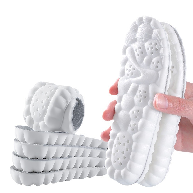 Huella Youpin PU para niños Nubes Pise Sensación de mierda Plantilla de cojín de aire deportivo masculino Absorción de impactos Absorción de sudor Transpirable Suela suave femenina