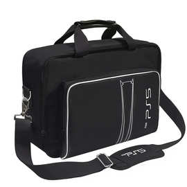 适用于SONY PS5主机背包 索尼家用机配件包 斜跨手提便携收纳包