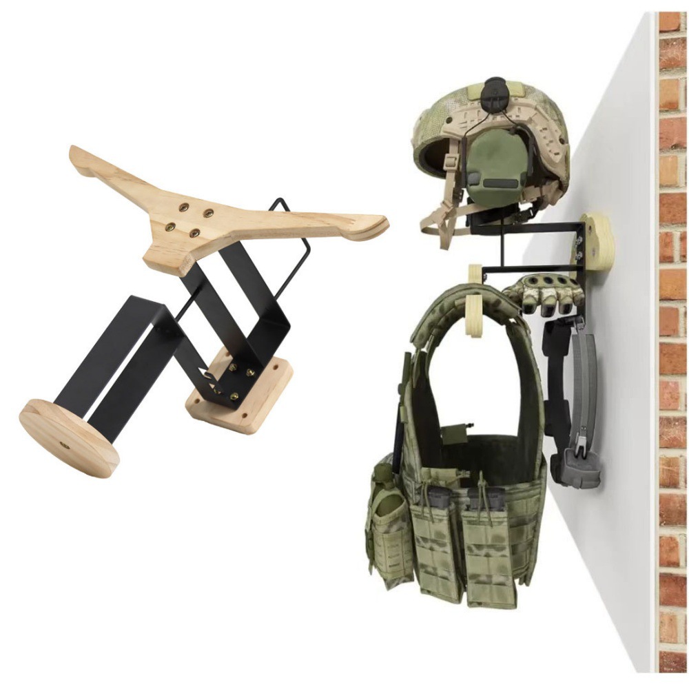 Hot Selling Rack Multi-Functional Bracket Helmet Hook Clothes Hanger Sports Equipment Storage Rack Motorcycle Hat Wall Rack